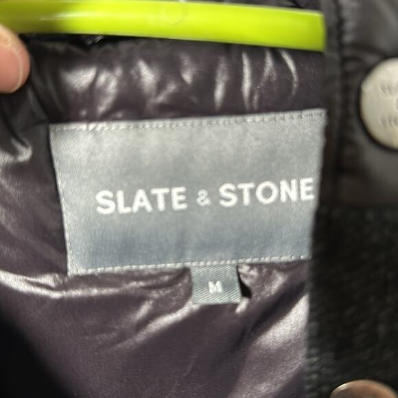 Slate and Stone Men’s Black Vest. Size medium. Like new. Worn once. - Picture 3 of 8